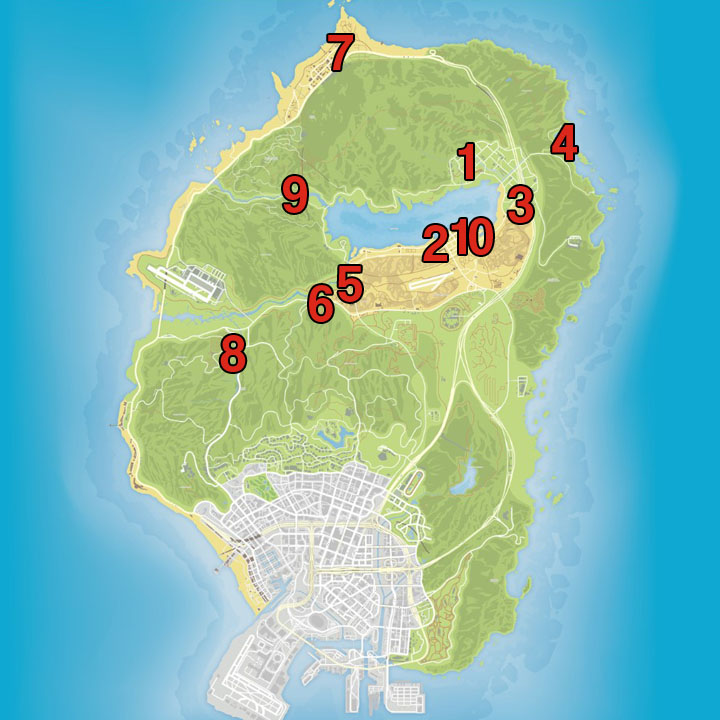 All GTA Online Ghosts Exposed locations PC Gamer