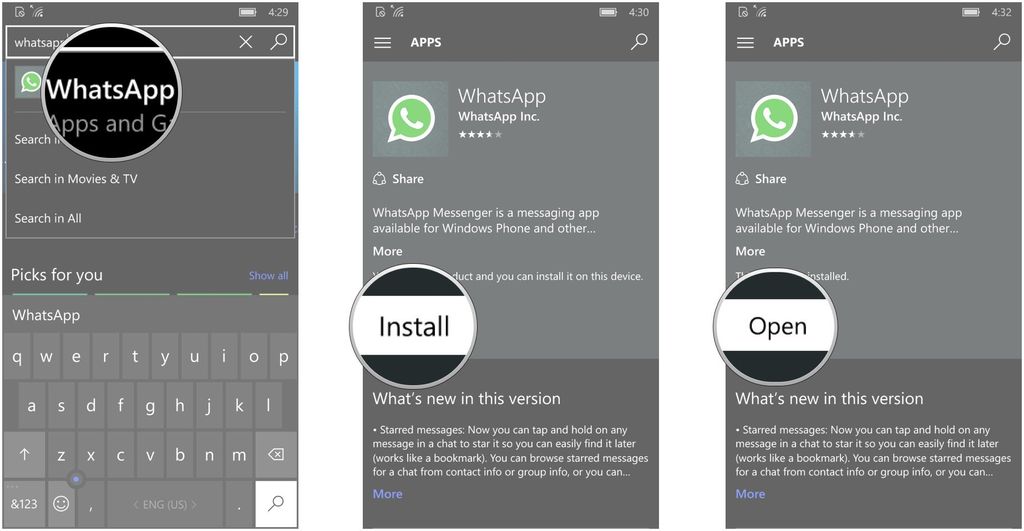 How to setup and start using WhatsApp for Windows 10 Mobile Windows