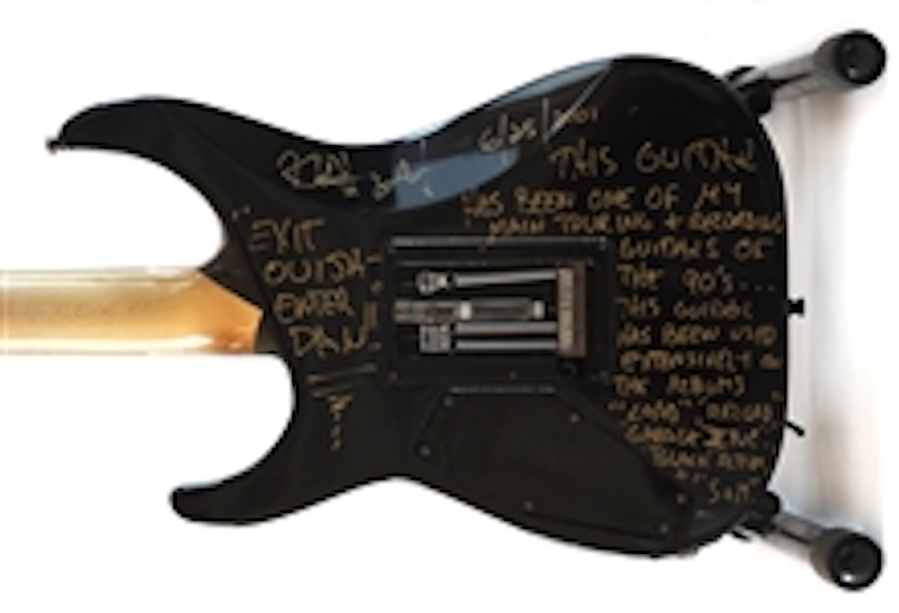 Kirk Hammett’s ‘Ouija Board’ guitar is up for sale if you’ve got a