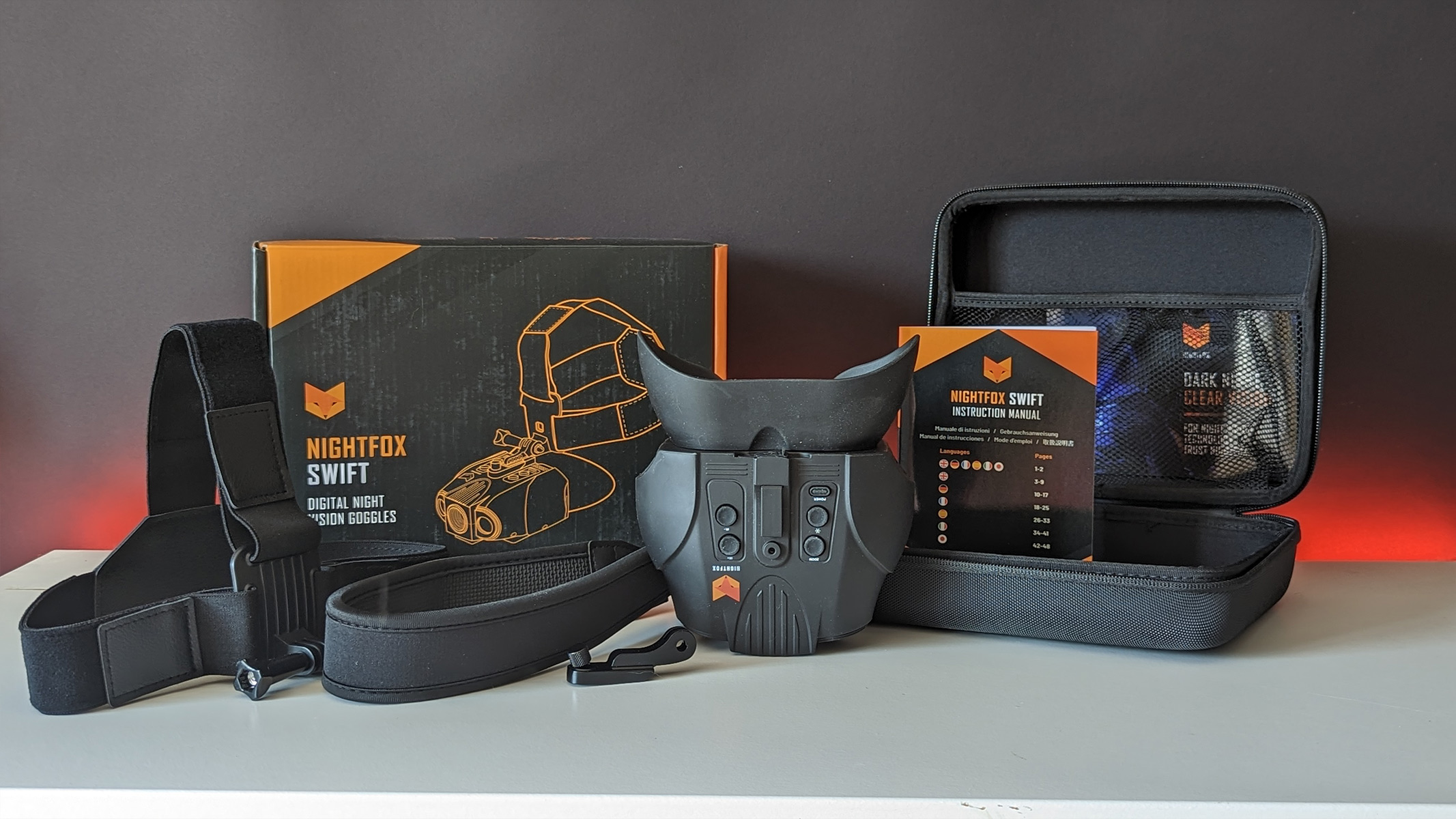 Nightfox Swift night vision binoculars review Space