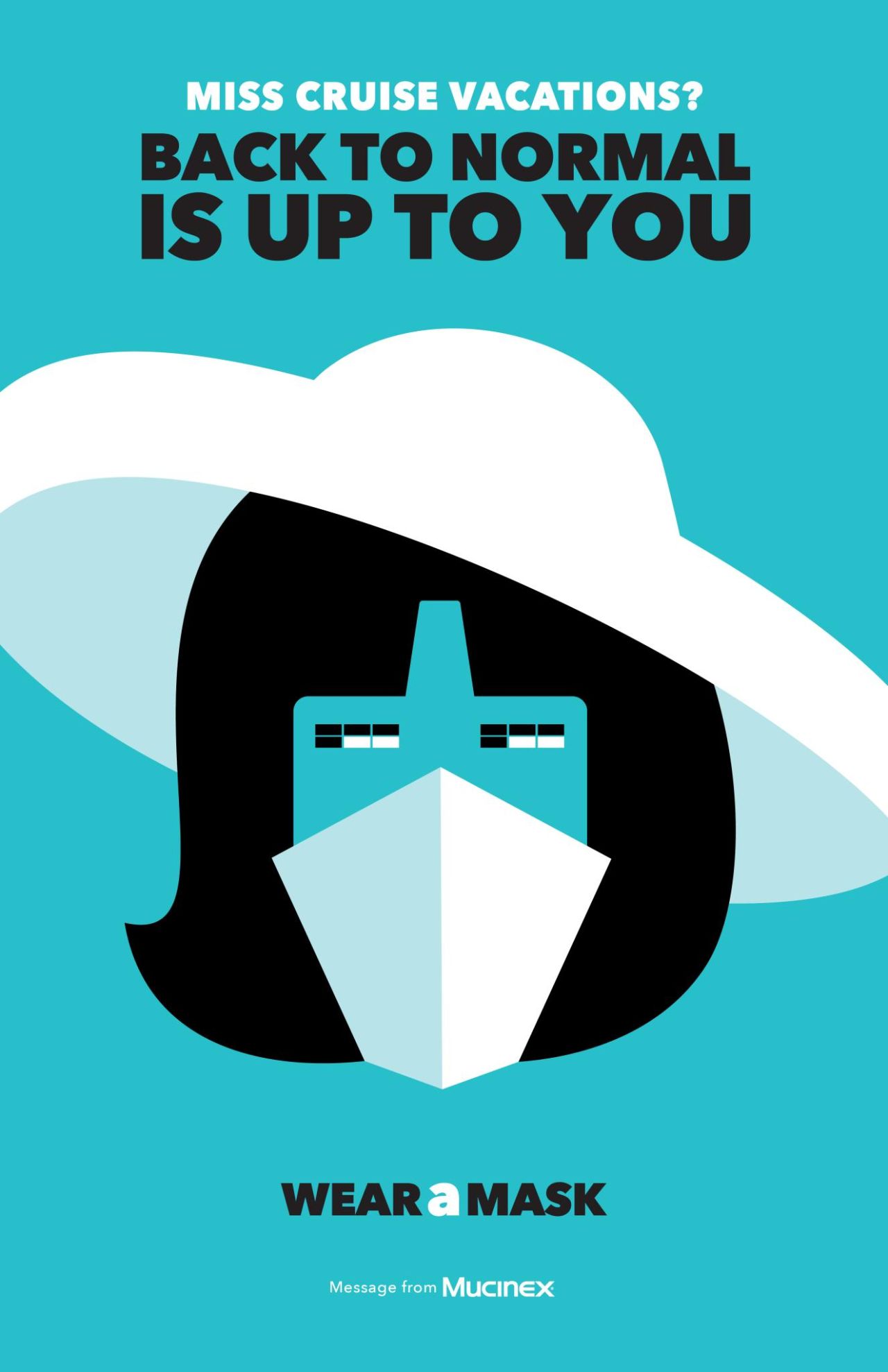 These optical illusion face mask posters are utter genius Creative Bloq