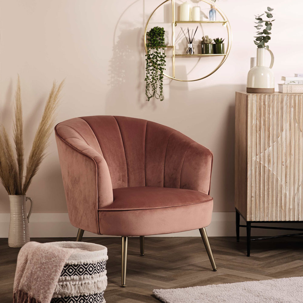 Aldi's velvet chair is back and better than ever in pink, navy and