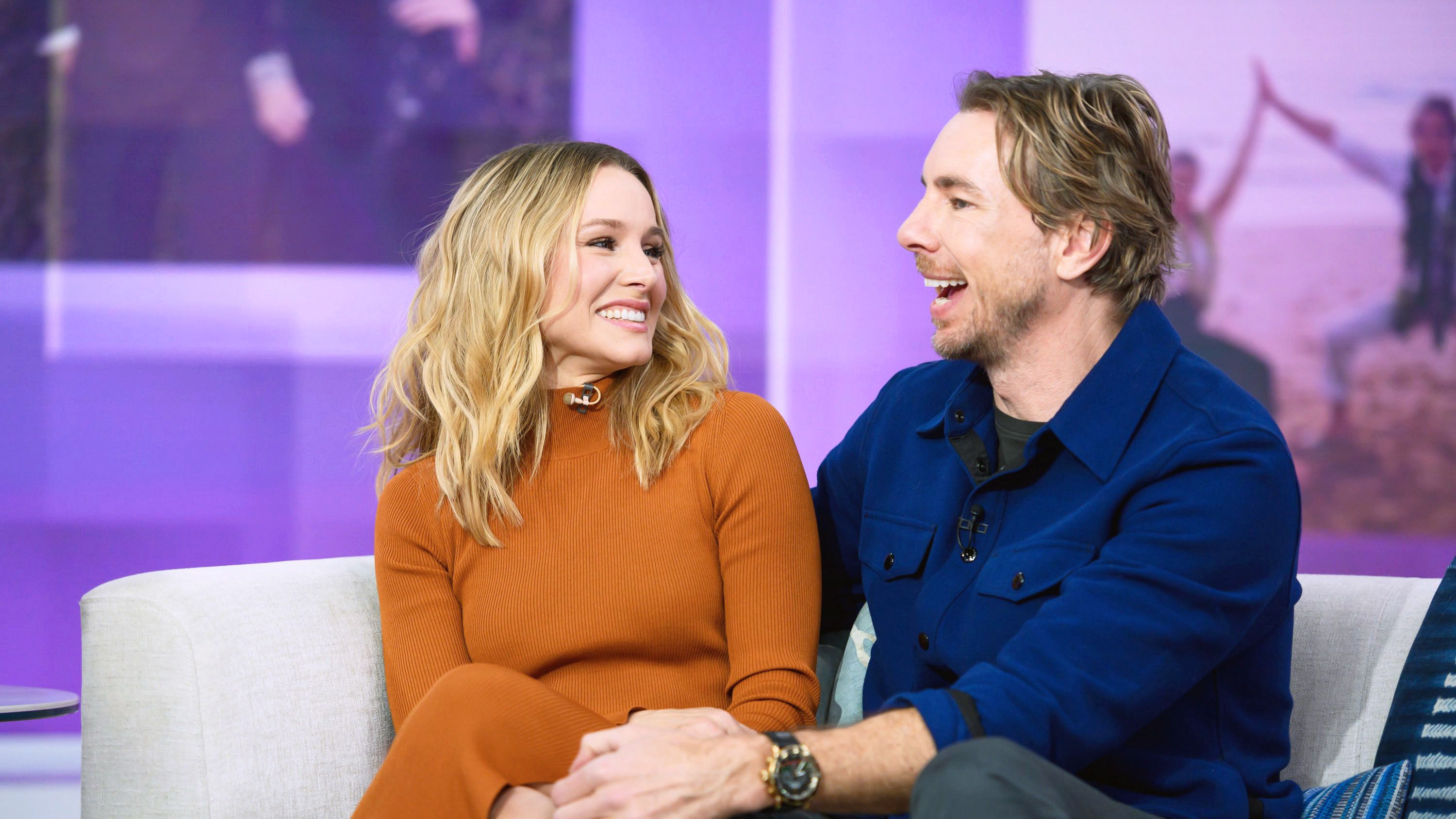 Kristen Bell Shares Video of Dax Shepard's Parenting Techniques Marie