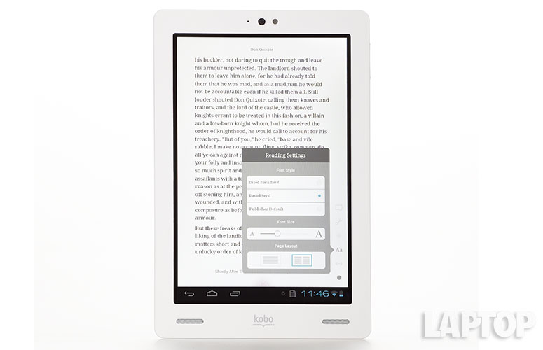 Kobo Arc Review Tablet eReader Reviews Laptop Mag