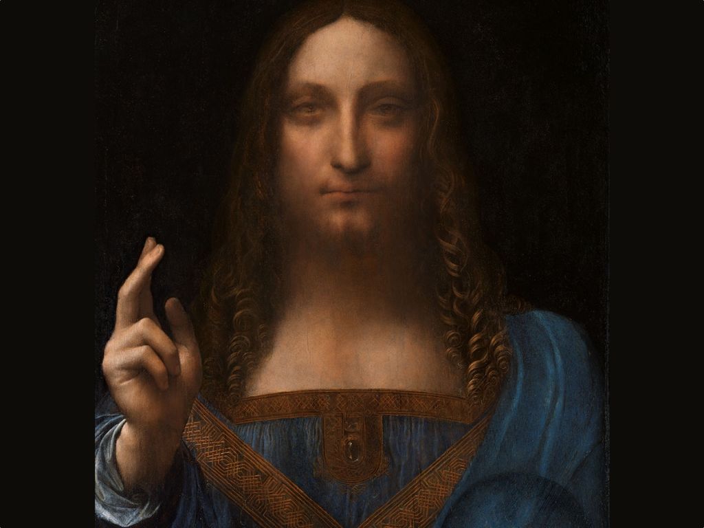 Leonardo da Vinci�s &quot;Salvator Mundi&quot; sold for $450 million in 2017.