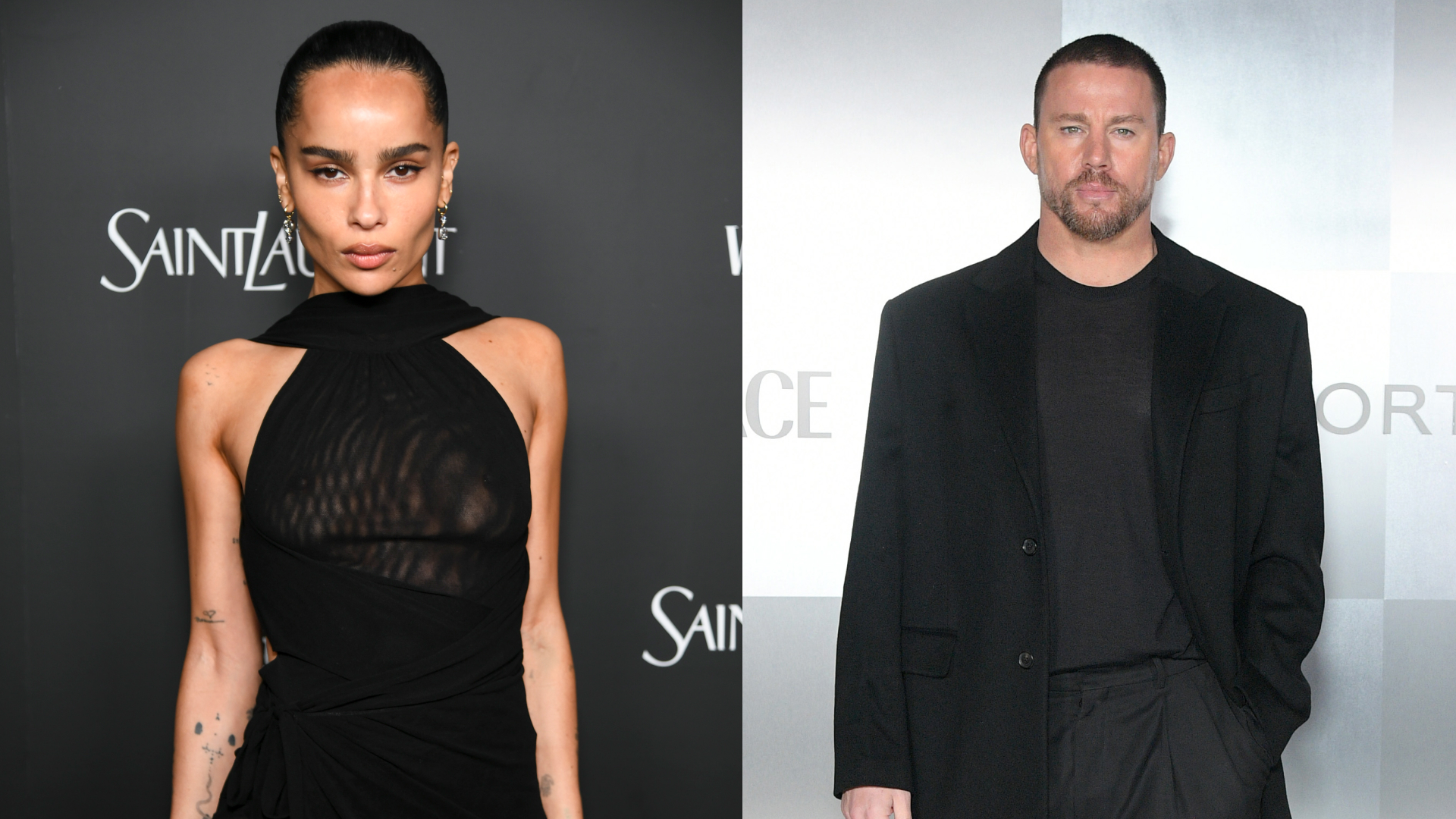 Zoë Kravitz and Channing Tatum Turned a PreOscars Dinner into a Date