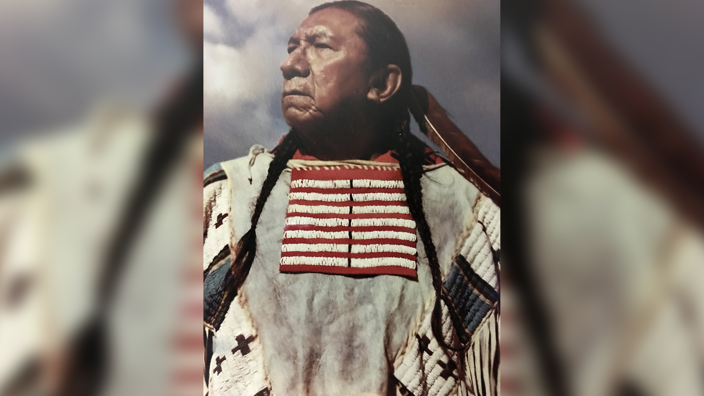 An photo of Ernie LaPointe who is now confirmed to be Sitting Bull&rsquo;s closest living relative.