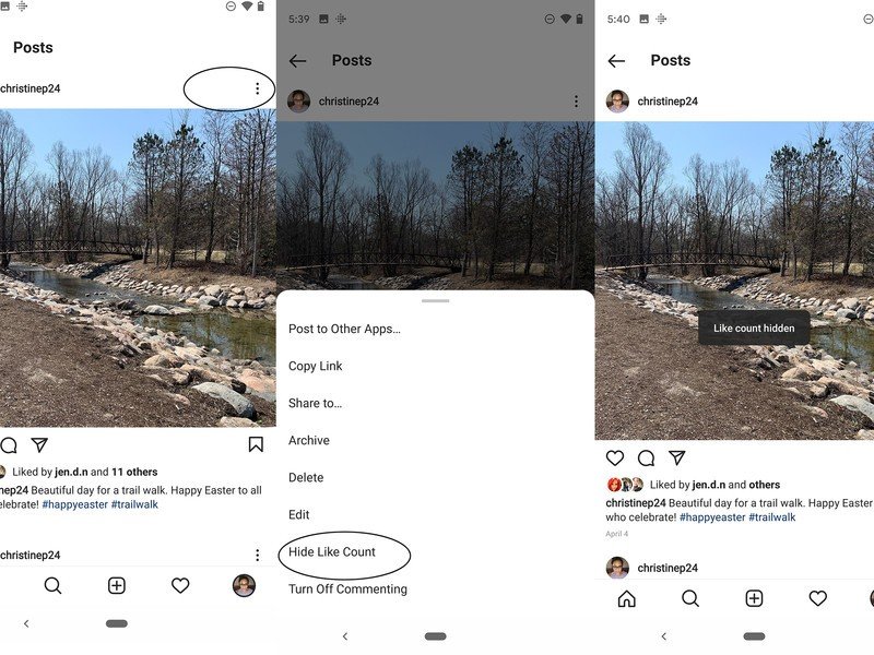 How to hide your Instagram like count Android Central