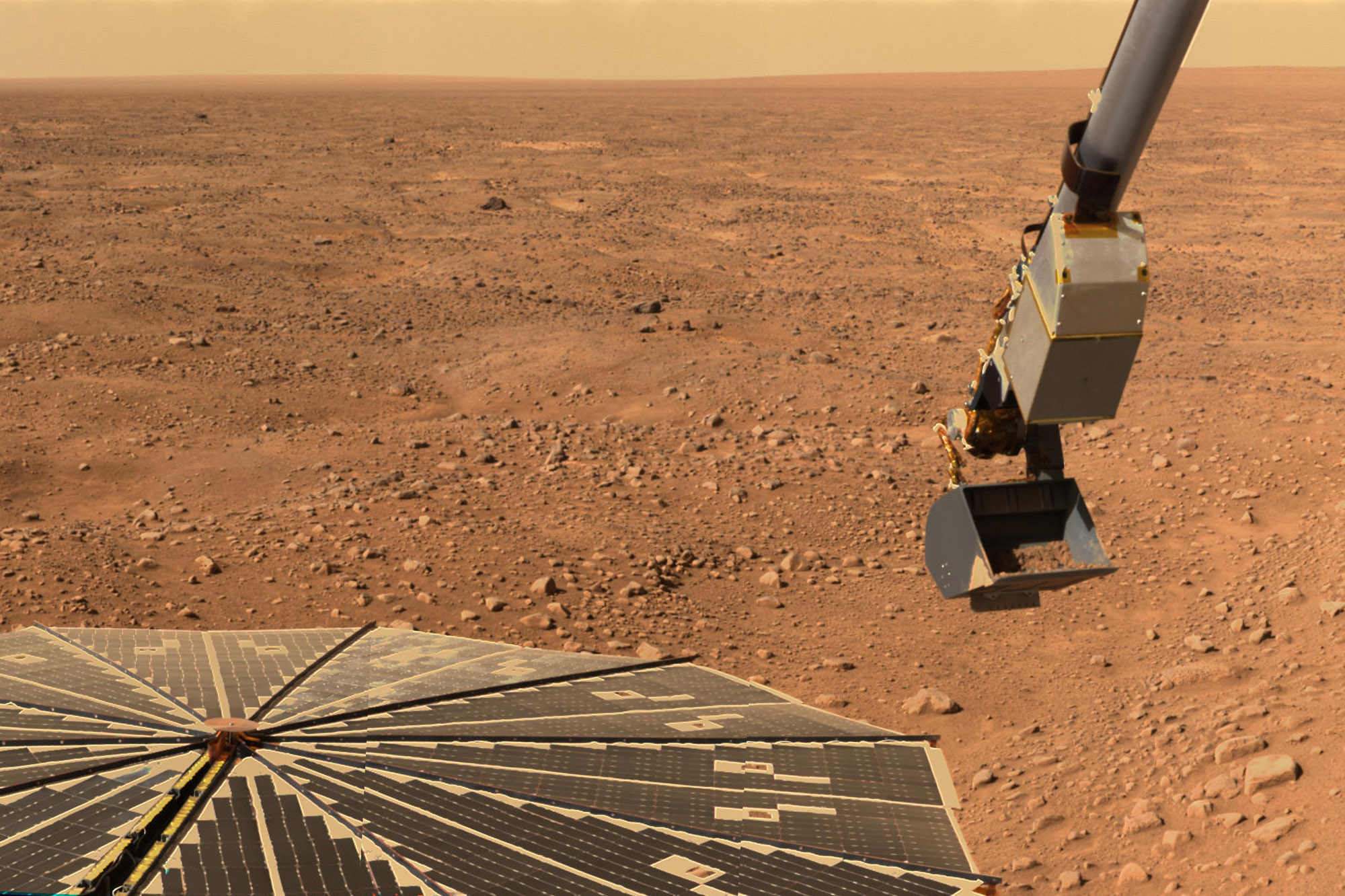 Phoenix Mars Lander The First Spacecraft to Sample Martian Water Space