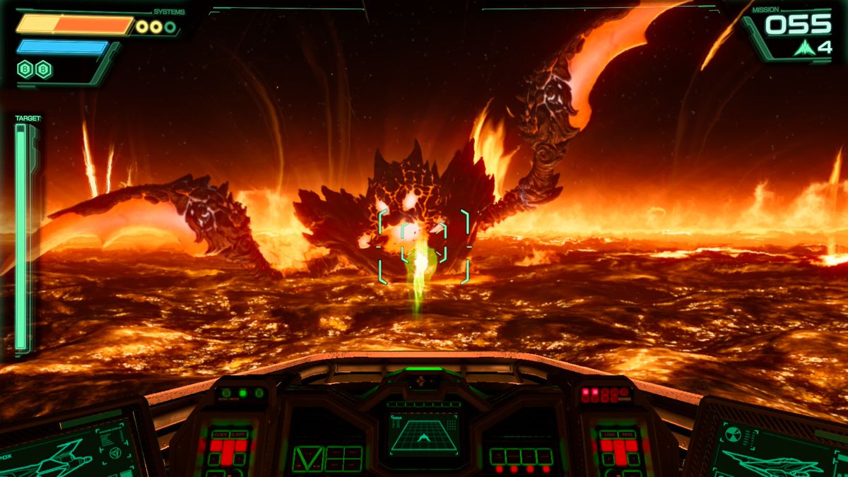 Captura de pantalla de un videojuego de ciencia ficción.