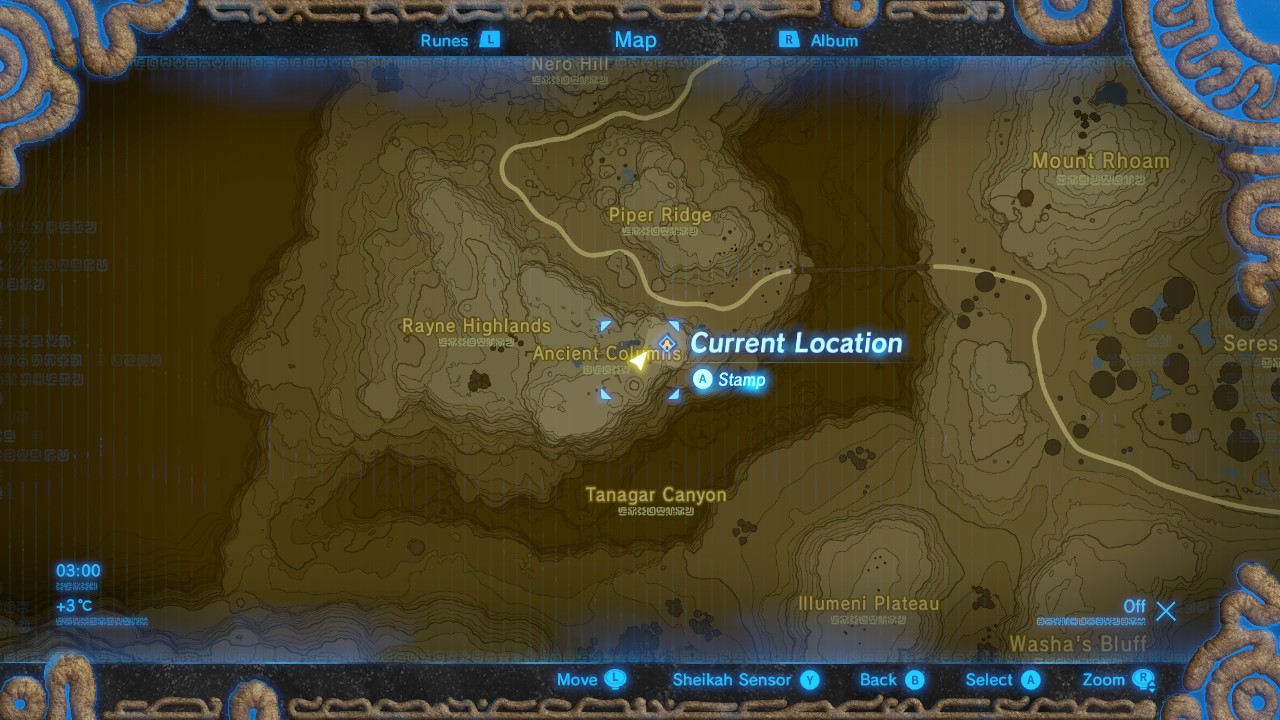 The Legend of Zelda Breath of the Wild Captured Memories locations guide Memory 3 Ancient