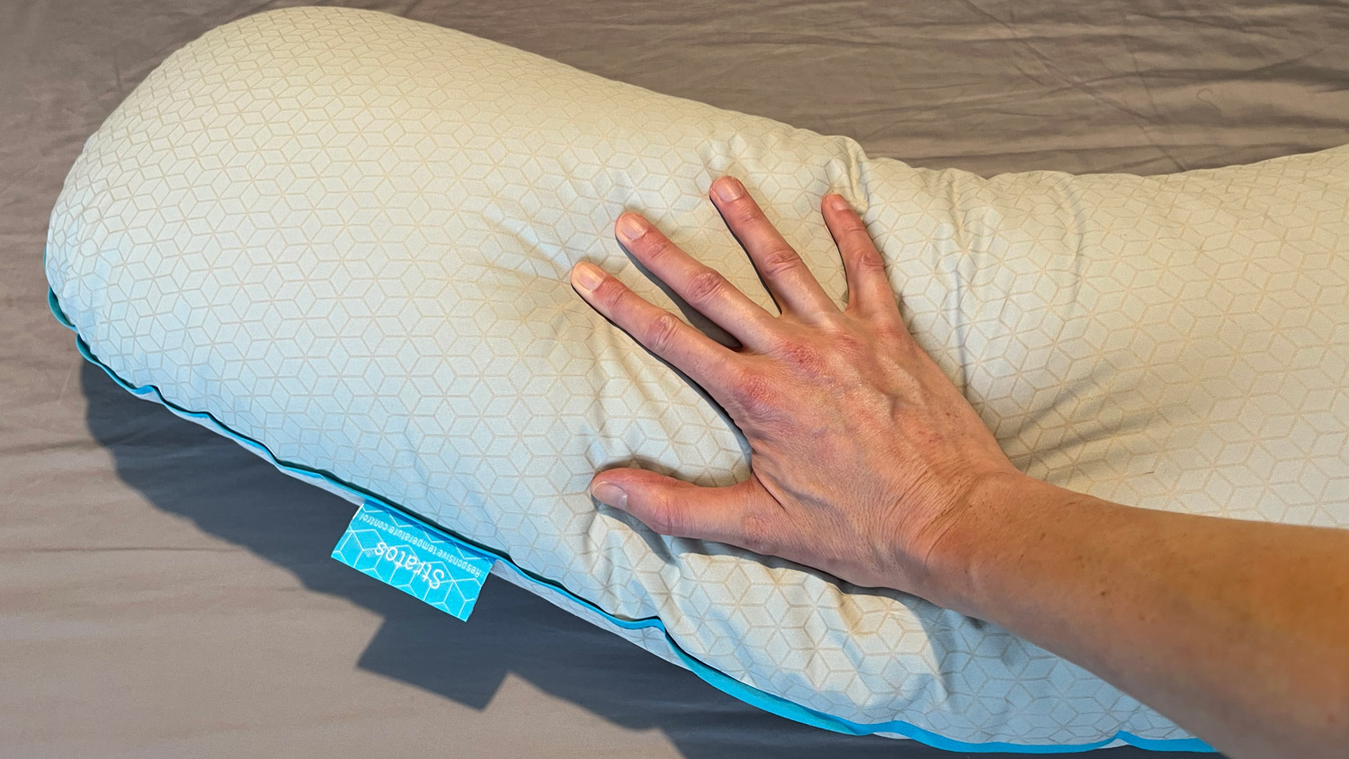 Simba Cooling Body Pillow review 2024 hug the pain away TechRadar