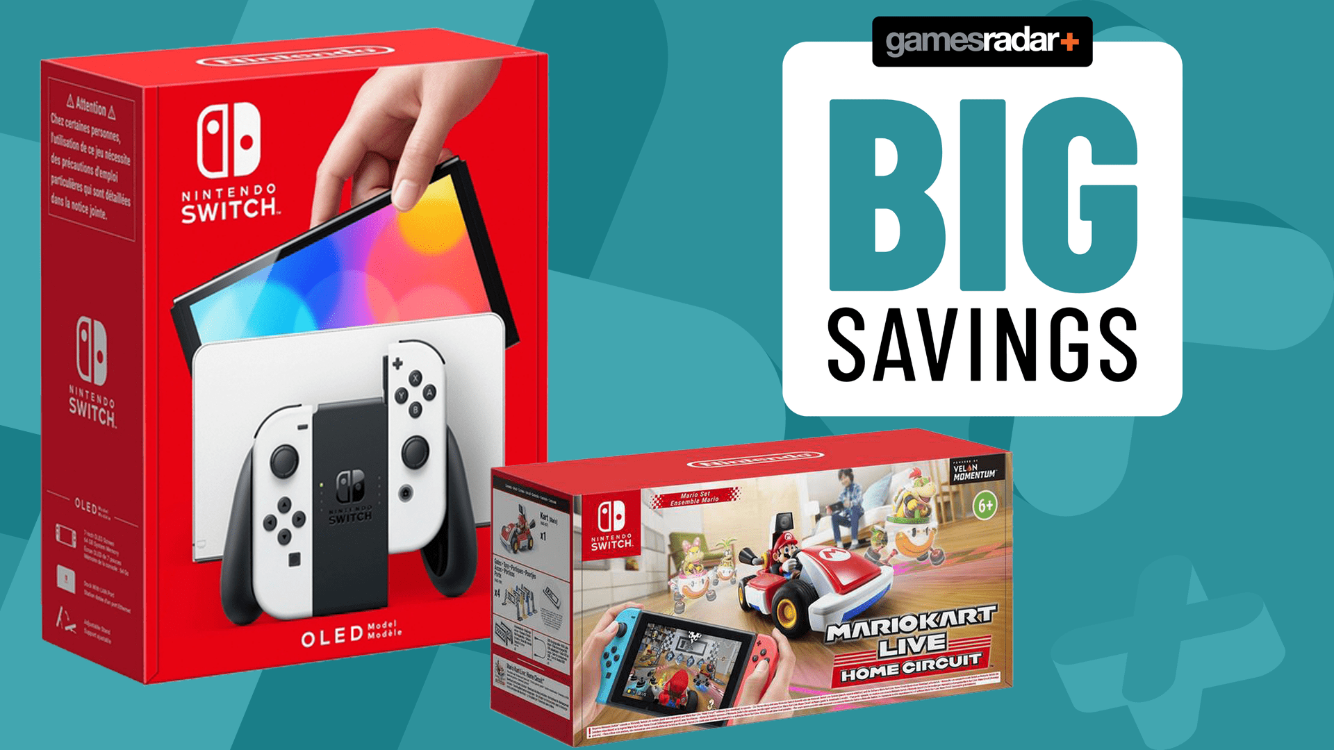 New Nintendo Switch OLED deal bundles Mario Kart Live Home Circuit for