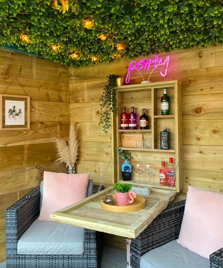 Shed bar ideas 12 ways to enjoy alfresco drinks at home Gardeningetc