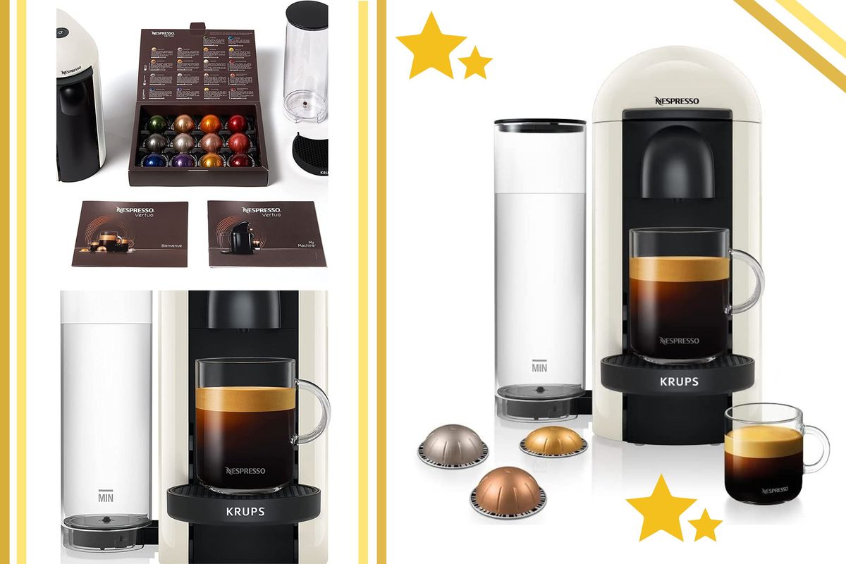 Save 66 on the Nespresso Vertuo Plus XN903140 Coffee Machine on Amazon