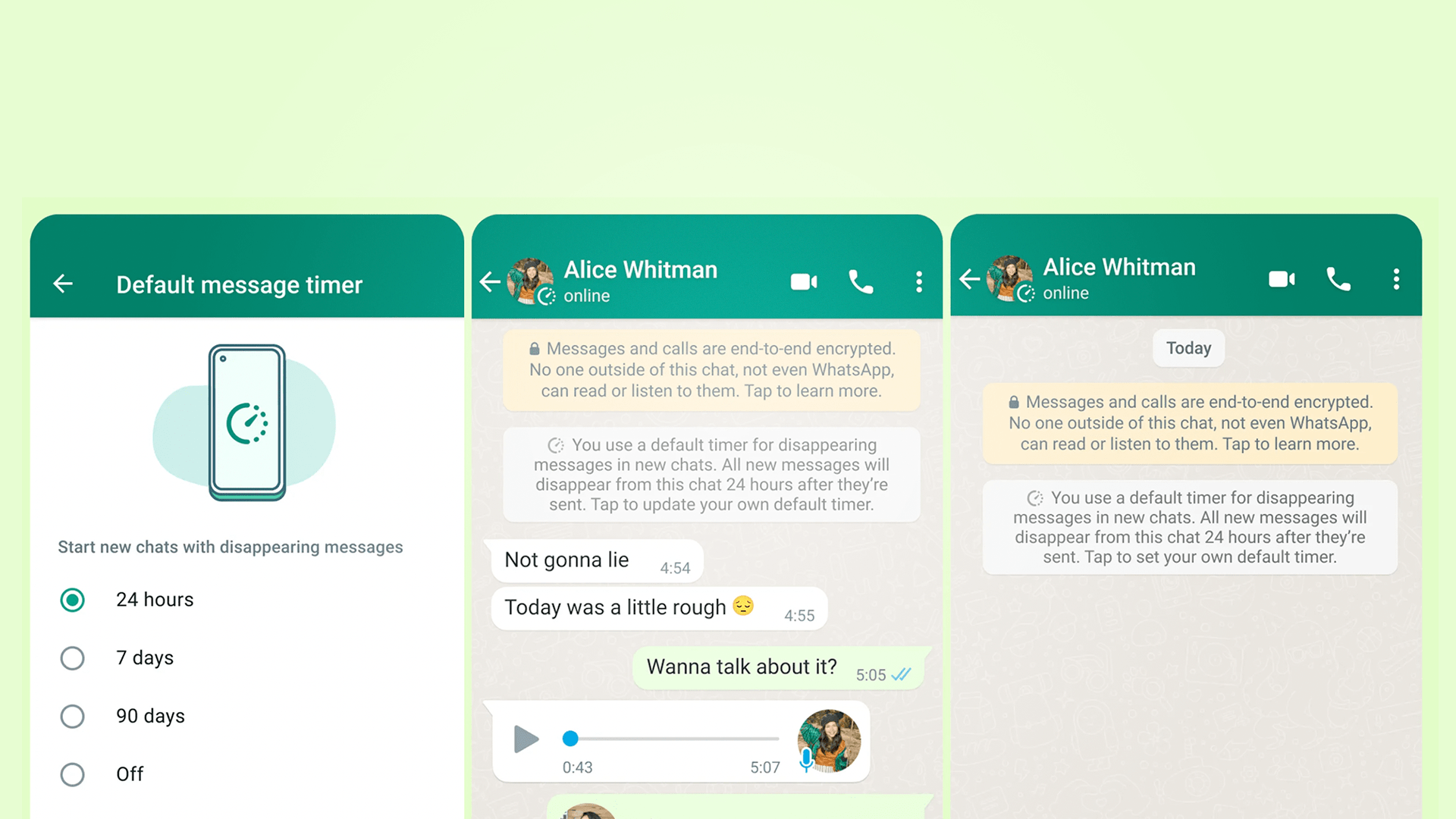 WhatsApp now allows for disappearing messages but what's the point?