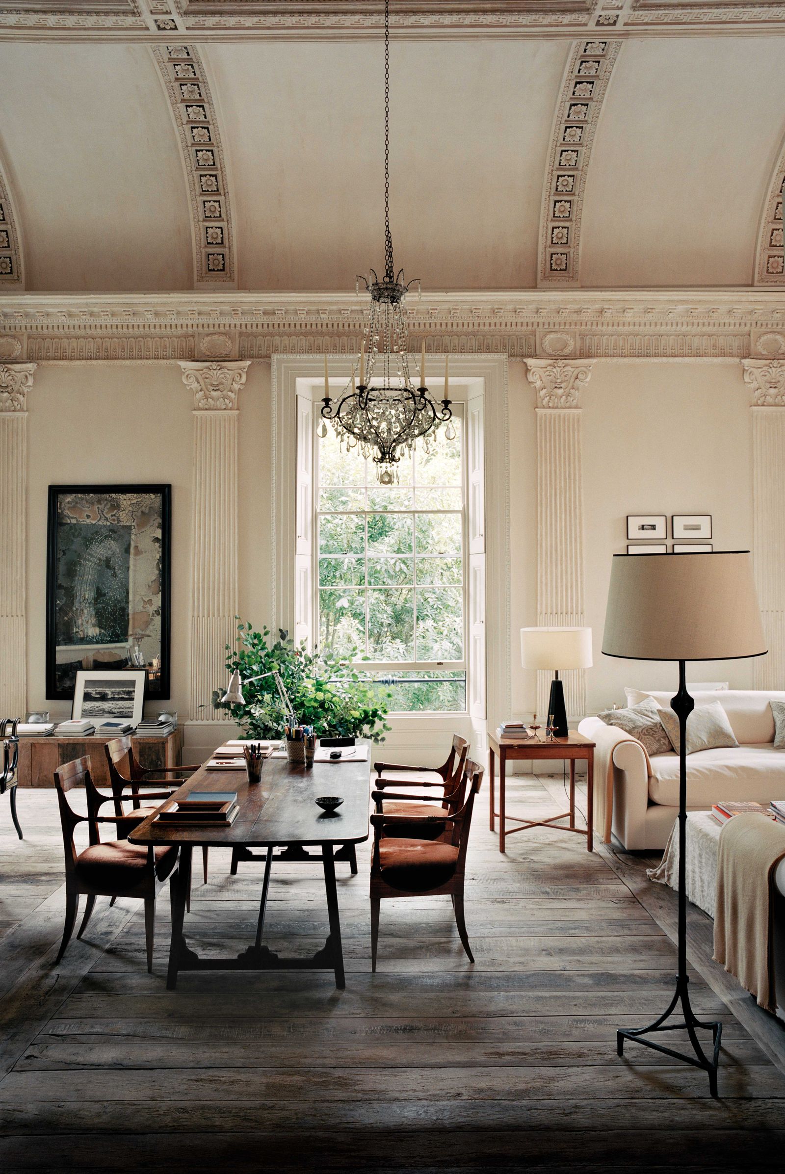 Interview at home with Rose Uniacke Wallpaper