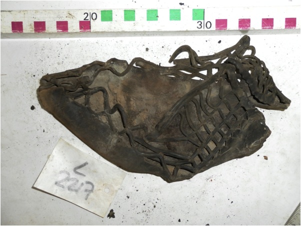 Roman fancy baby shoe