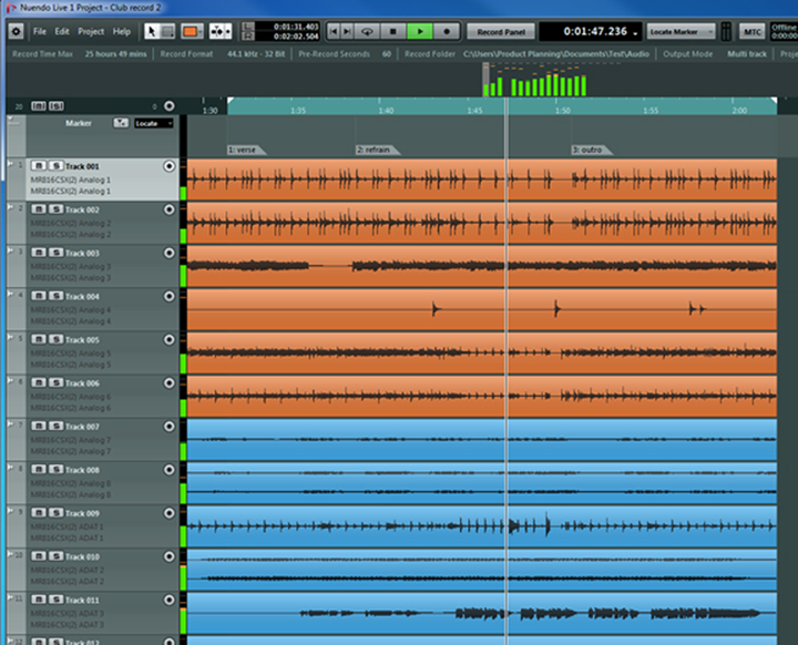 Session Guitar: Recording in Multiple Locations Using Different