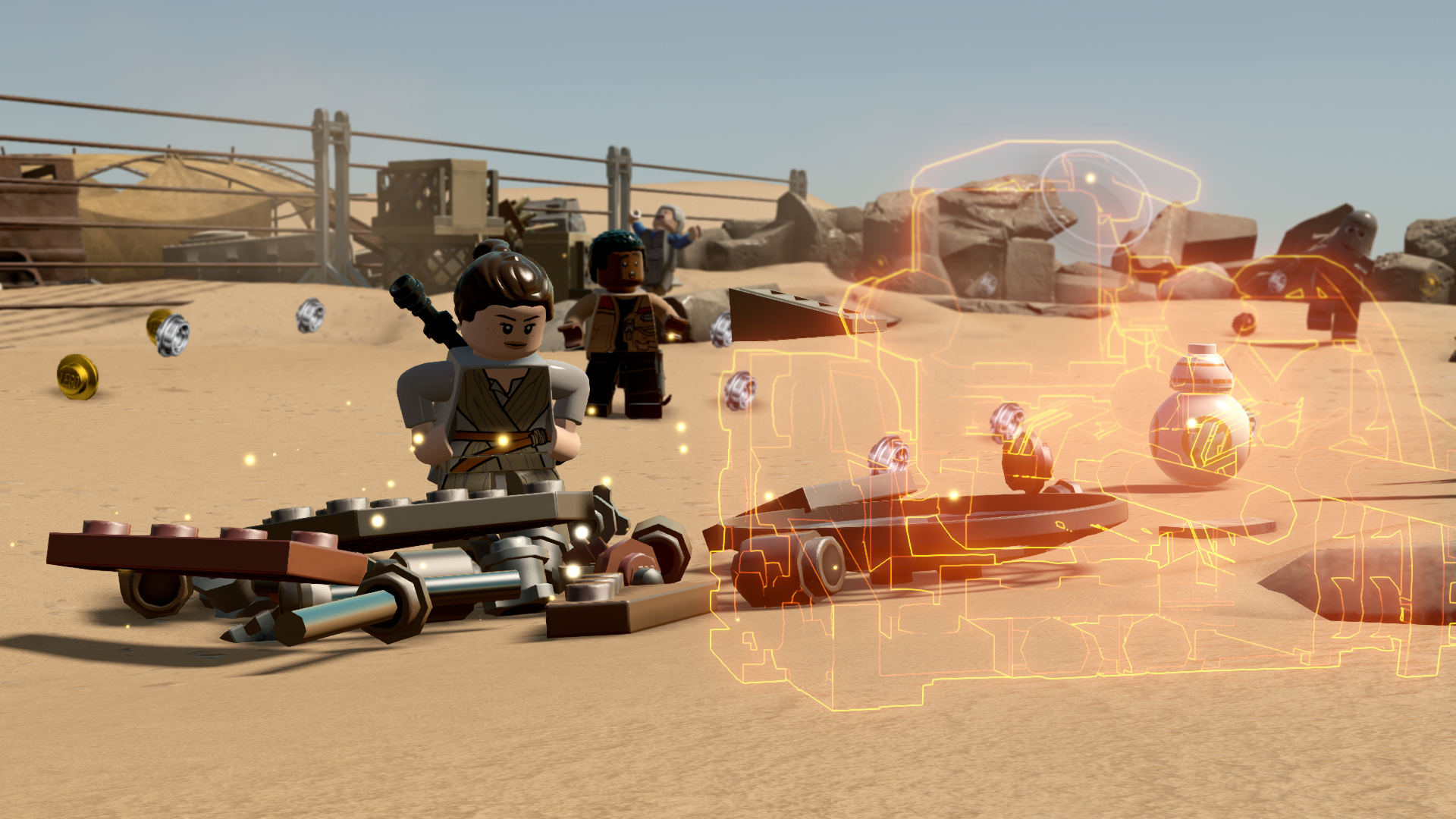 Lego Star Wars The Force Awakens Gold Brick locations guide GamesRadar+