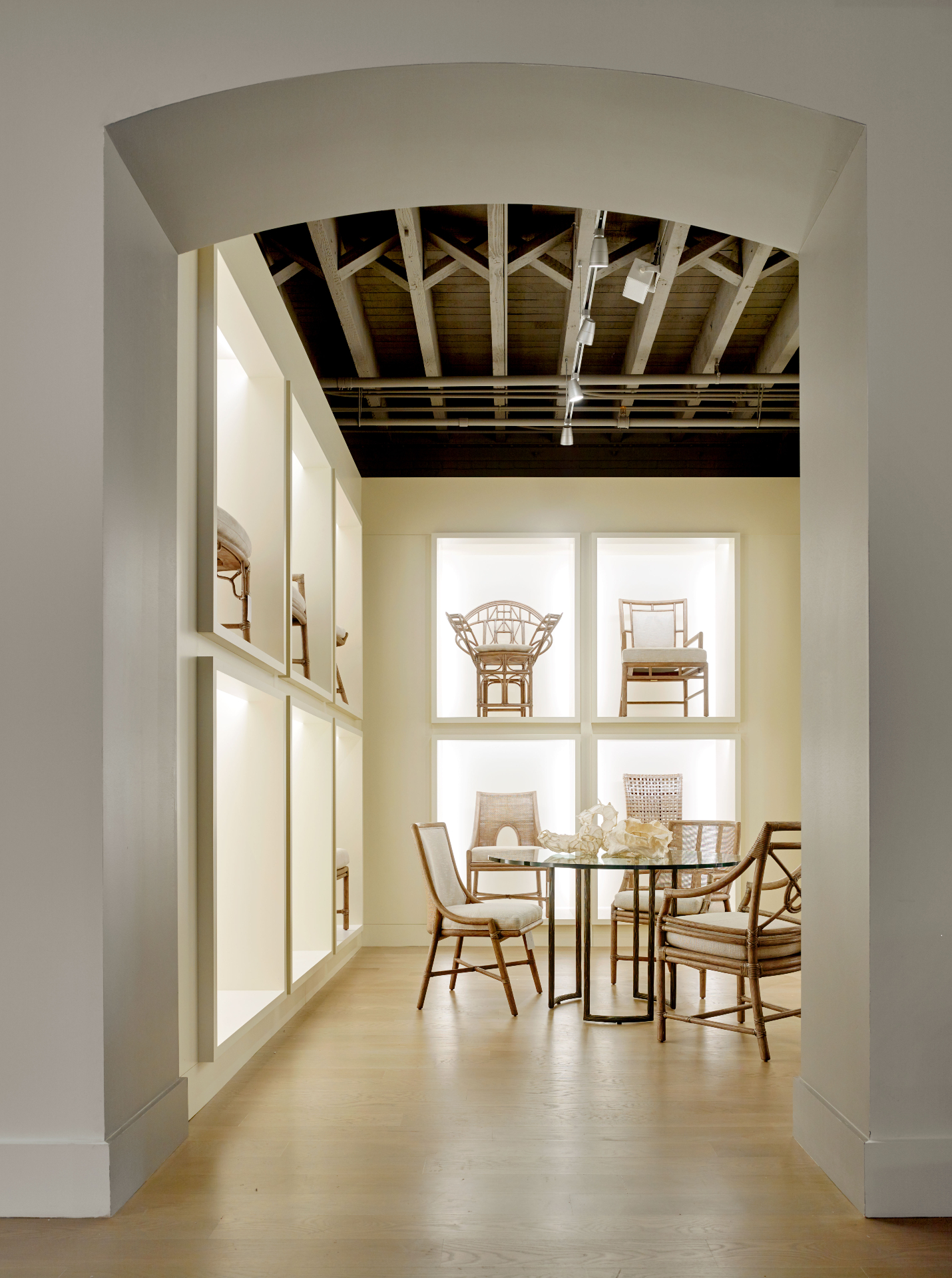 Baker Furniture and McGuire Furniture San Francisco showroom Wallpaper*