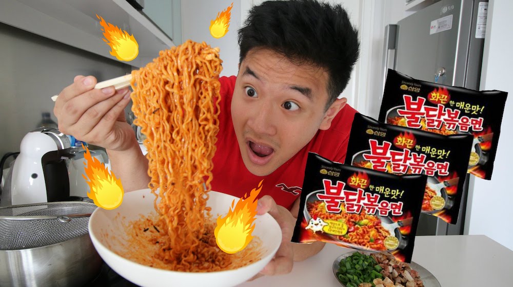Ben Sumadiwiria, a Berlin-based food vlogger, makes a sport of trying outrageously spicy dishes. Sumadiwiria experienced temporary deafness after eating spicy &quot;death noodles&quot; in Indonesia.