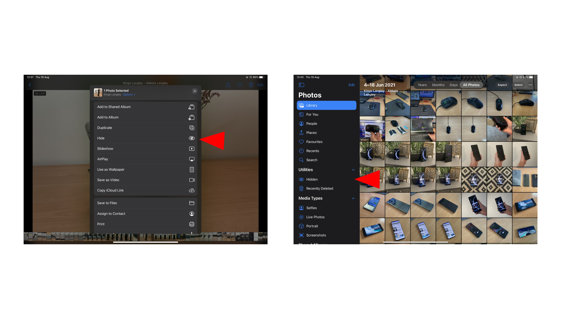 How to keep your photos private on iPhone and iPad Laptop Mag