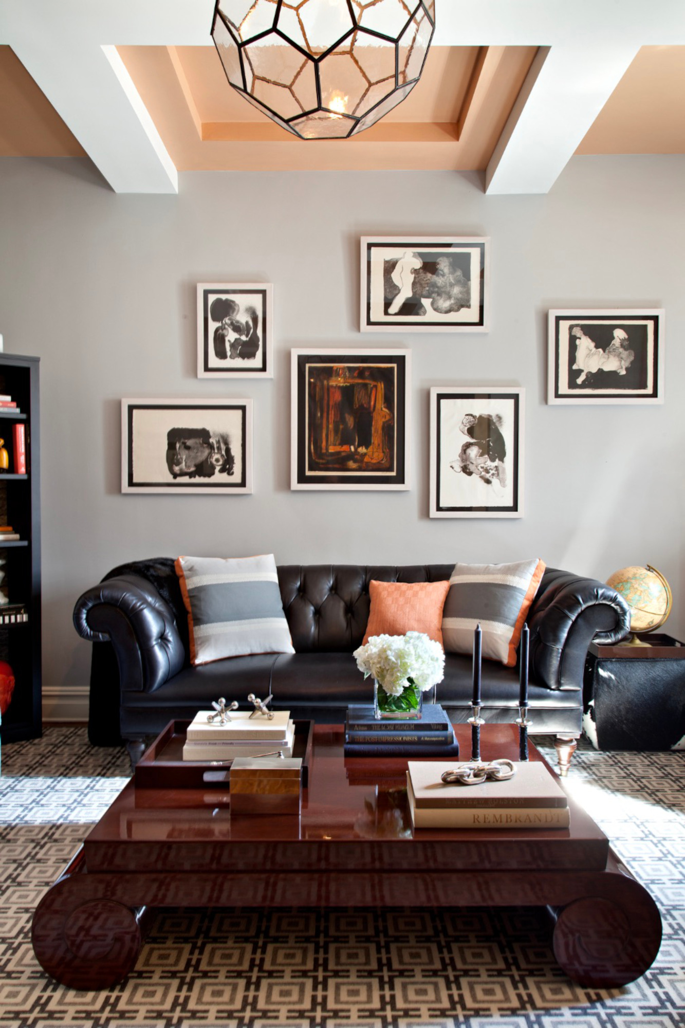 How to coordinate wall art in a room for a curated display Livingetc