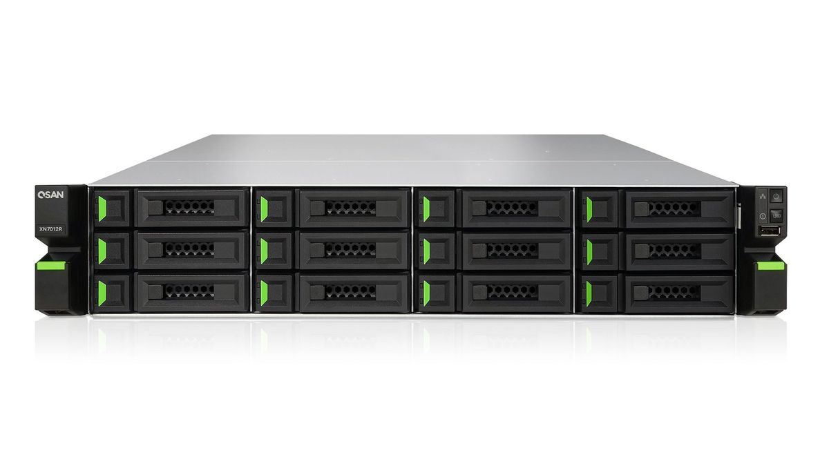 Qsan XCubeNAS XN7012R review Rack ‘em and stack ‘em ITPro