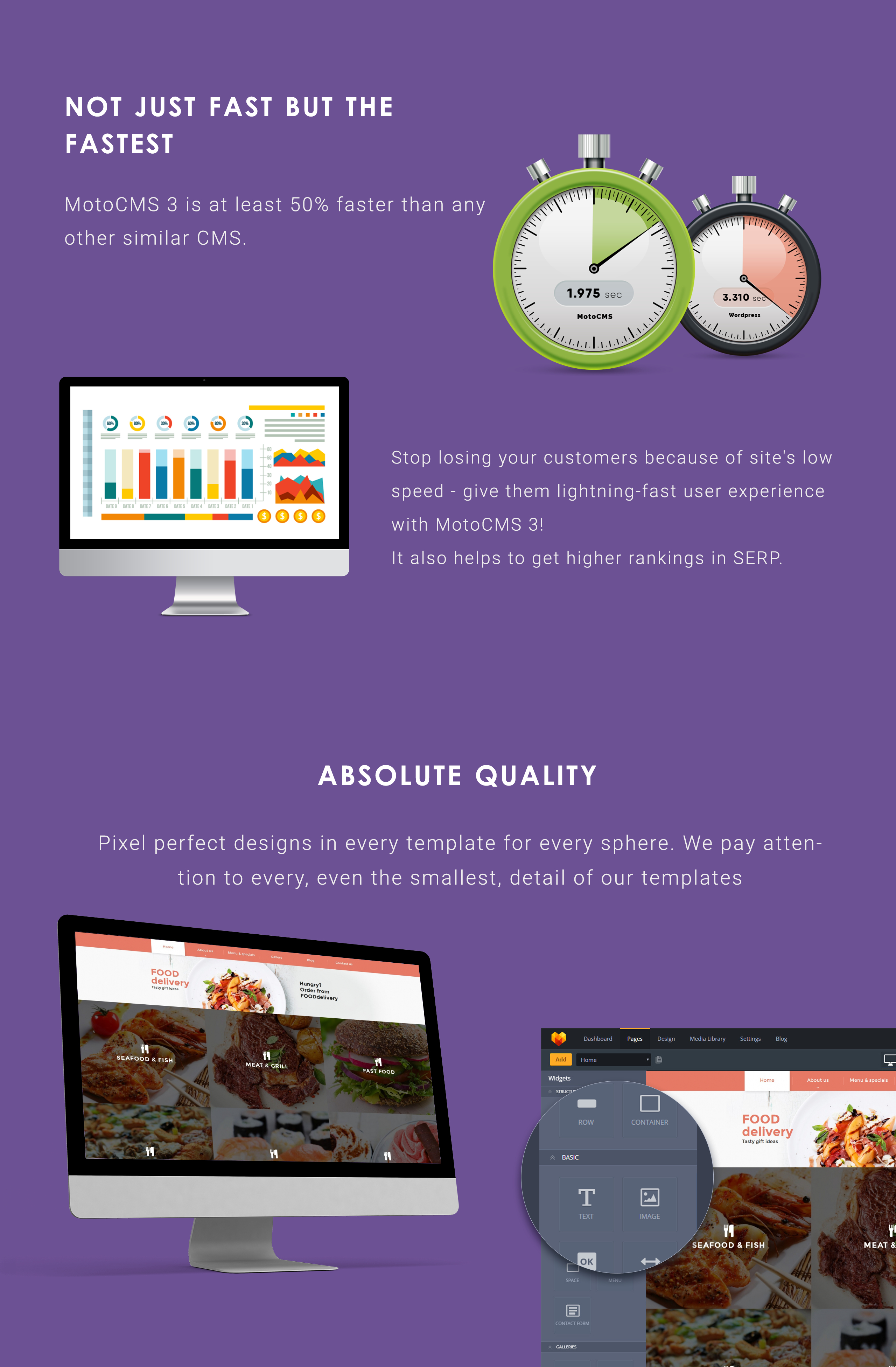 Food Delivery Website Template for Meal Ordering Services MotoCMS