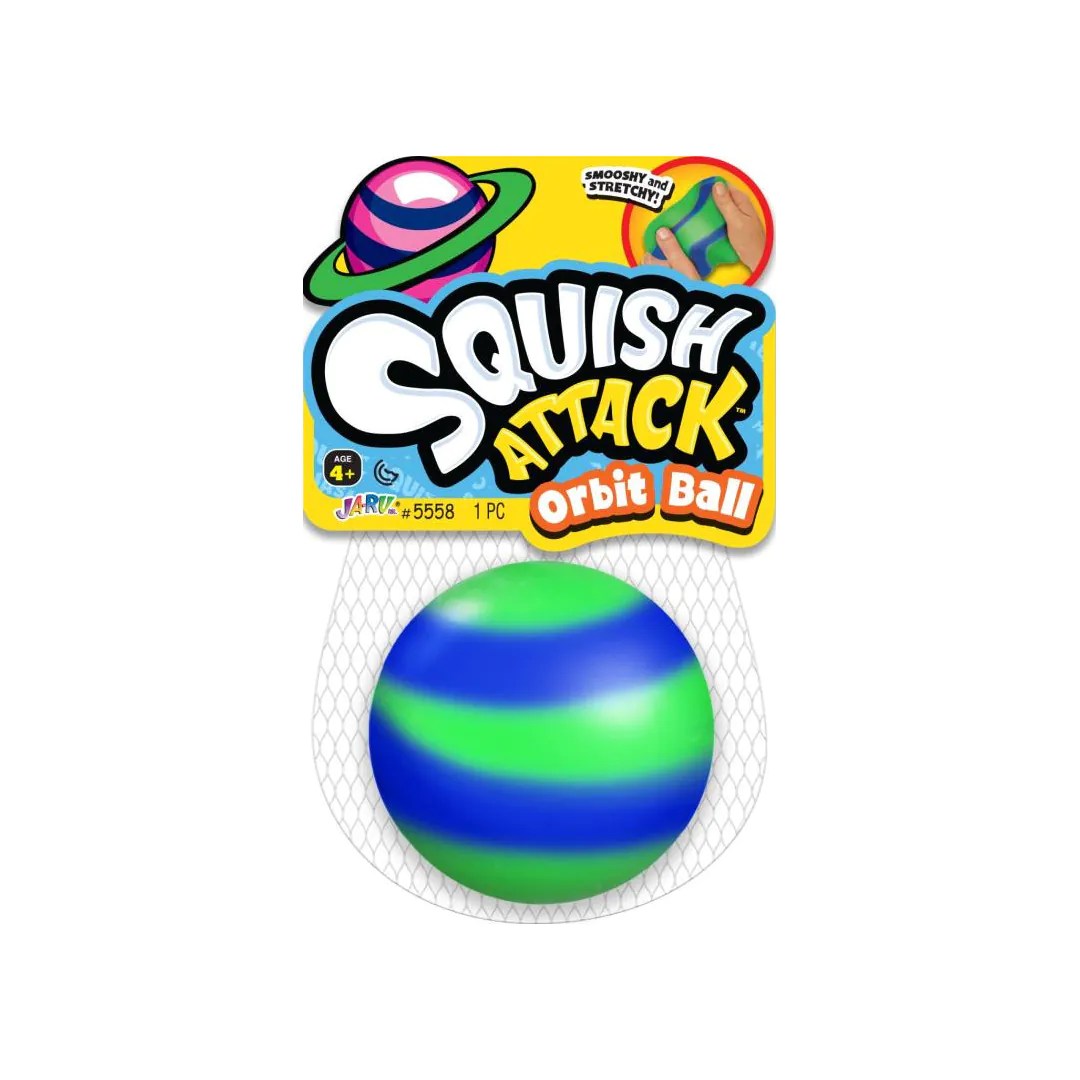 Squish Attack Orbit Ball Assorted Mr Toys Toyworld