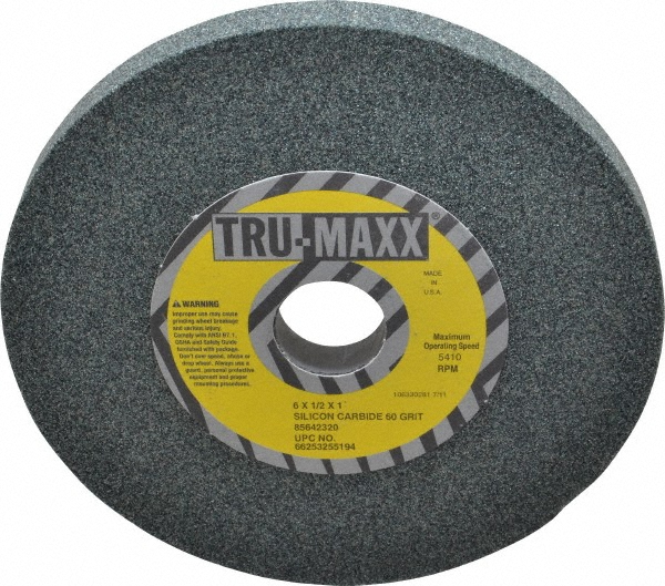 TruMaxx 60 Grit Silicon Carbide Bench & Pedestal Grinding Wheel