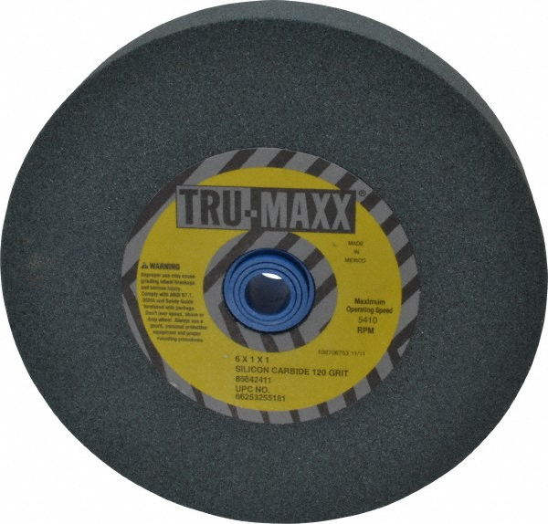 TruMaxx 120 Grit Silicon Carbide Bench & Pedestal Grinding Wheel