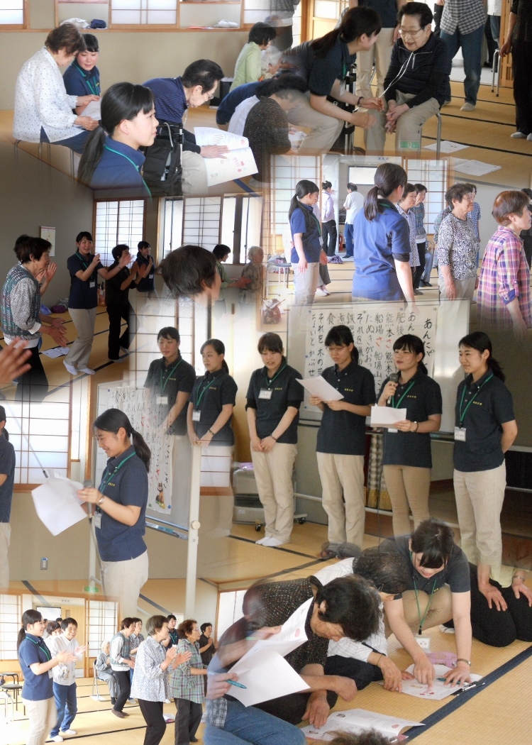 地域看護学実習の学生が健康教育を実施しました 看護学部 看護学科 NEWS & TOPICS 聖泉大学