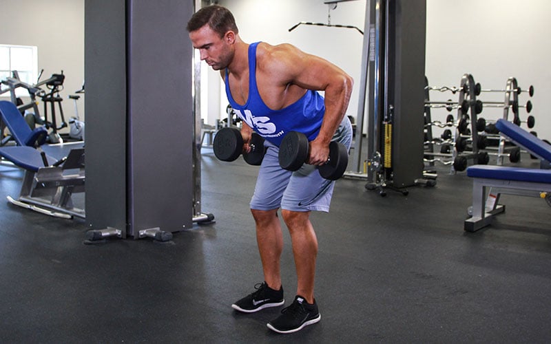 Bent Over Dumbbell Row Video Exercise Guide & Tips