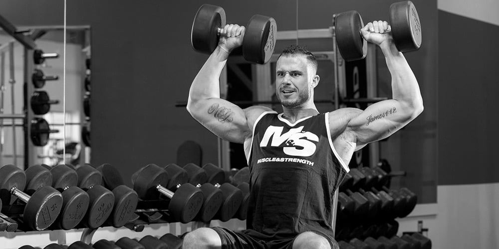 A Twist On The Arnold Press For Big Bench Gains Muscle & Strength