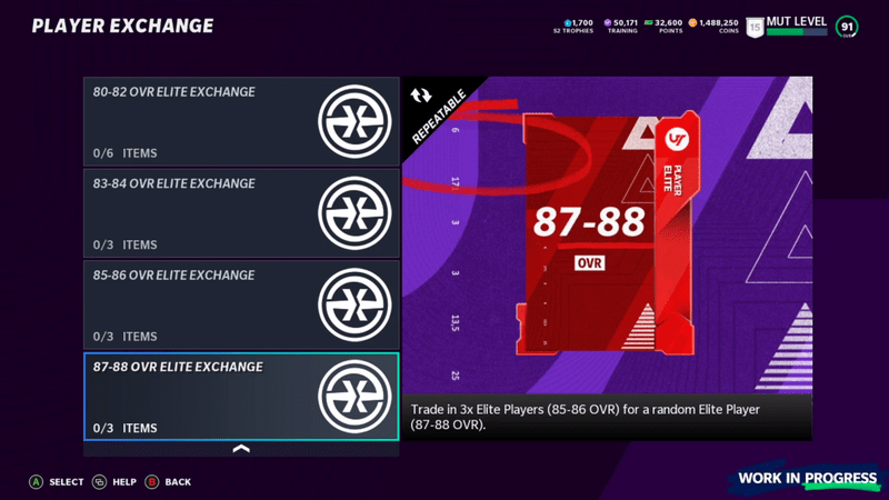 Mut Platinum Card Values