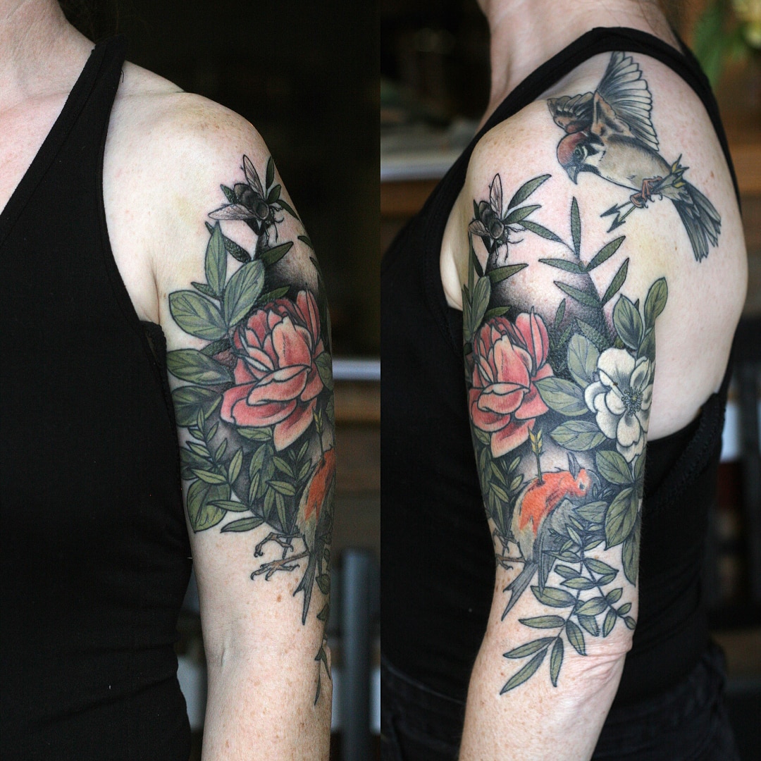 Want Some Ink? Meet The Most Talented Floral Tattoo Artists In The