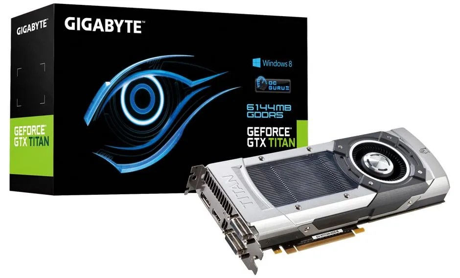 Gigabyte GeForce GTX TITAN 6GB Graphics Card GVNTITAN6GDB Mwave