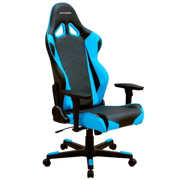 DXRacer R Series PC Office/Gaming Chair Black & Blue OH