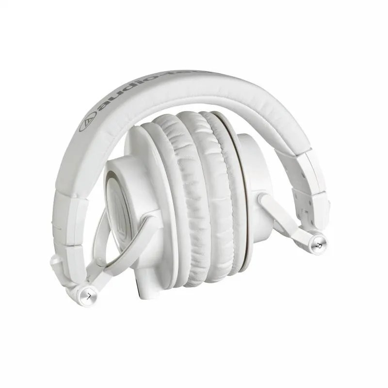 AudioTechnica ATHM50X Professional Studio Headphones White ATHM50xWH