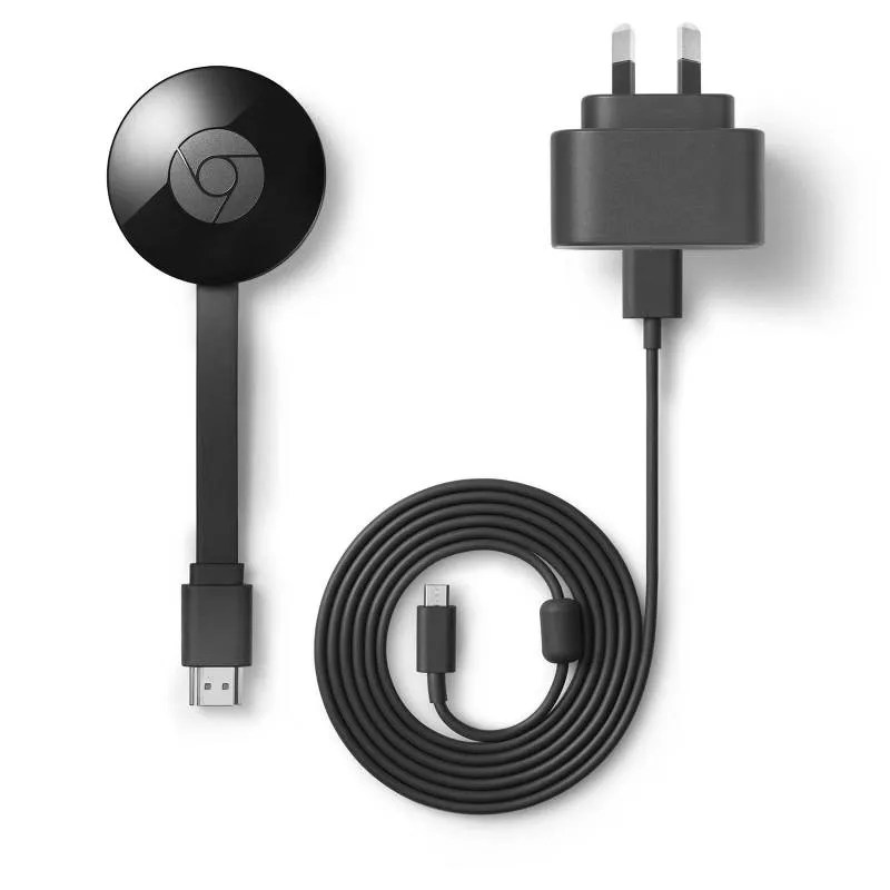 Google Chromecast (2nd Gen) Black GA3A00135VIDEO