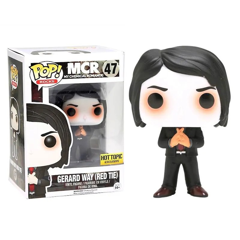 My Chemical Romance Gerard Way with Red Tie Pop! Vinyl Figure