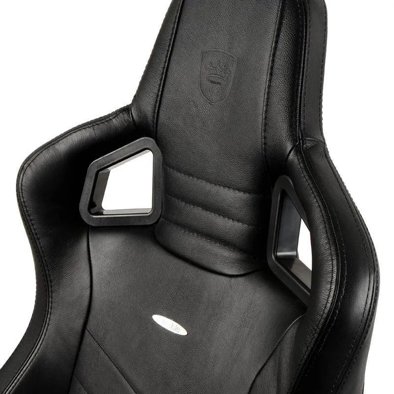EX Demo noblechairs EPIC Series Real Leather Gaming Chair Black