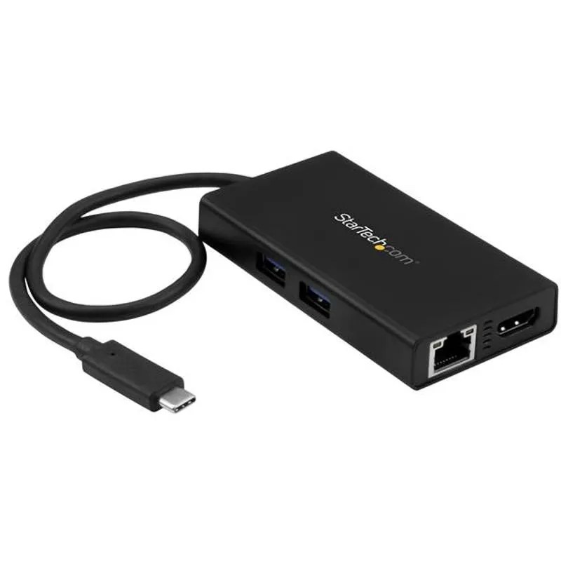 StarTech USBC Multiport Adapter Travel Dock 4K HDMI