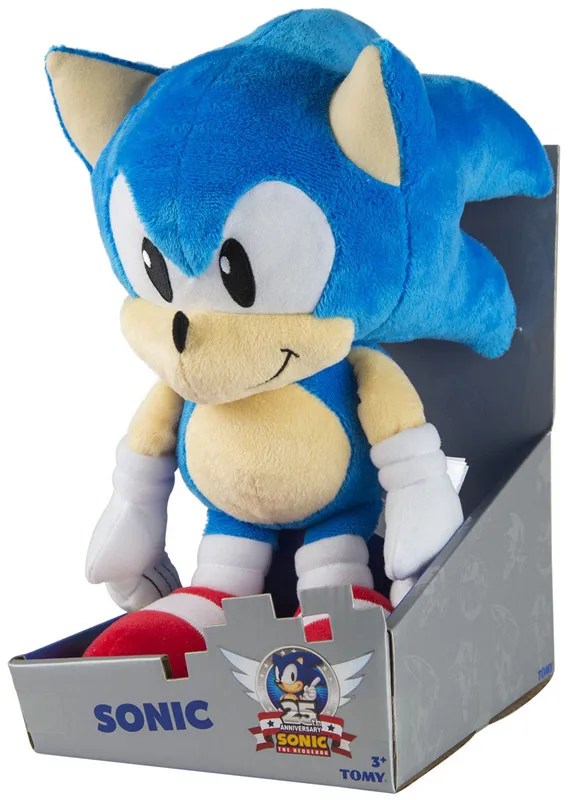 Sonic the Hedgehog 25th Anniversary Sonic Plush 31cm 053941225278