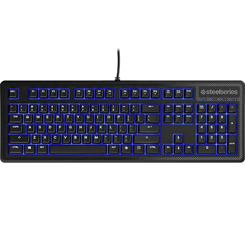 SteelSeries Apex 100 Blue LED Gaming Keyboard 64435 Mwave