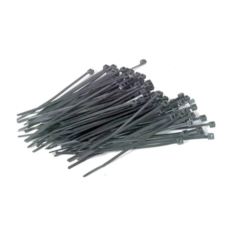 200mm Black Nylon Cable Ties 100 Pack HP1205 Mwave
