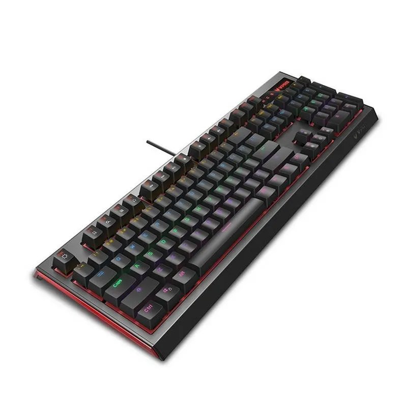Rapoo V500L Backlit Mechanical Gaming Keyboard Brown Switch V500L