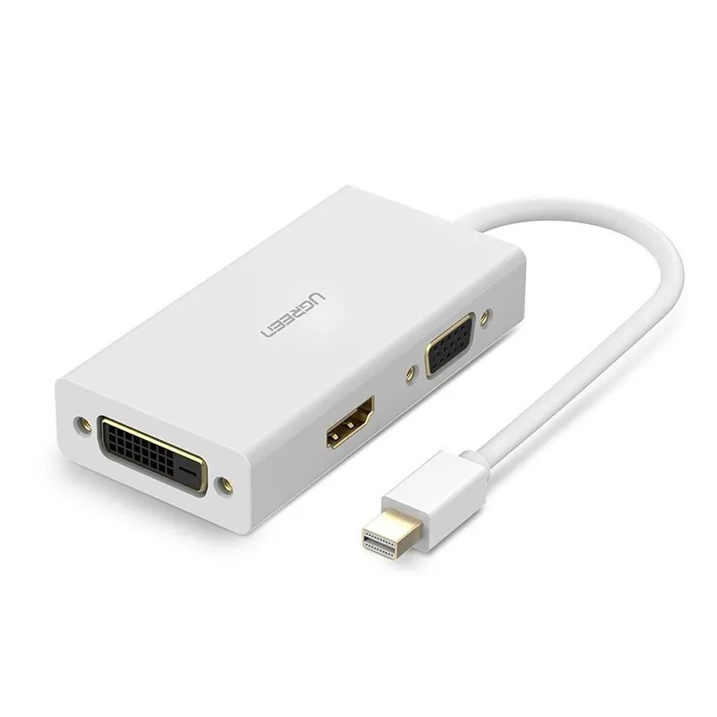 Ugreen 20417 3in1 Mini DisplayPort to HDMI/VGA/DVI
